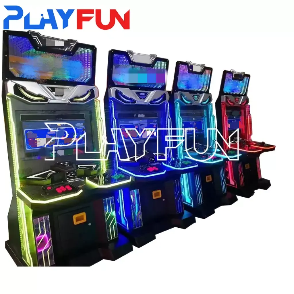 Playfun-Juego de arcade de mano de dragón, máquina de arcade clásica con 32 LED, juegos con monedas