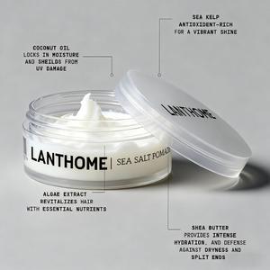 Muối biển tóc bom mát dầu dừa Shea bơ mạnh mẽ giữ texturizing chống xoăn cứng bóng bù xù bãi biển sóng kết thúc rửa sạch cho - Product Image 2