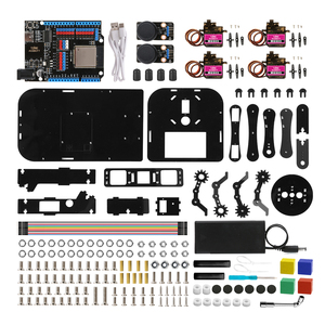 ACEBOOT DIY Starter-Kit für elektronisches Lernen Programmier-Entwicklungs platine für Arduino Robot Arm Kit für Robotik-Enthusiasten