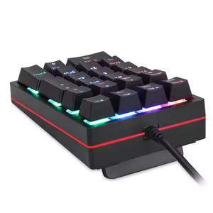 Tastiera numerica retroilluminata RGB con tastiera digitale con Mini Numpad