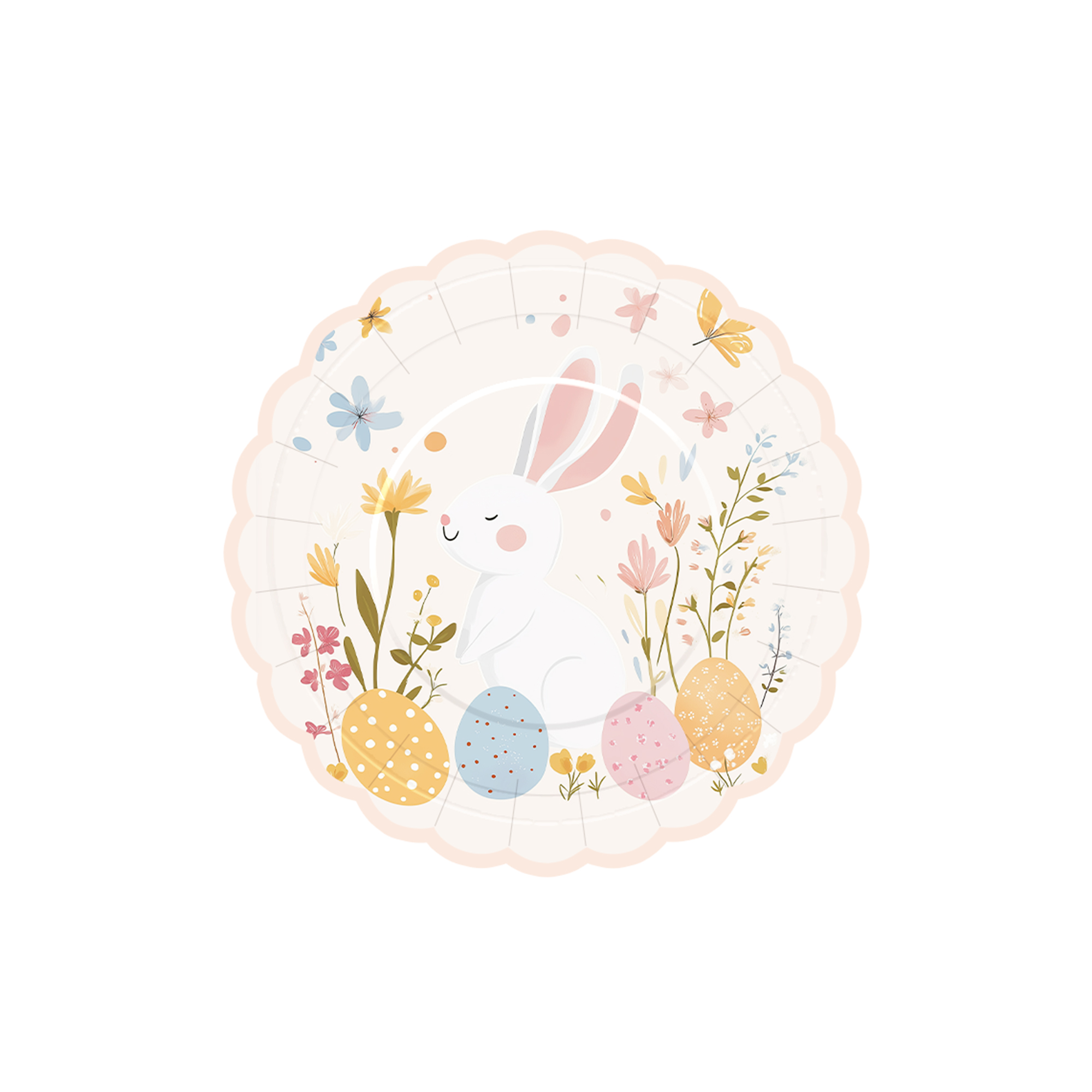 7 inch paper plate*8 pcs