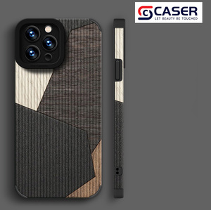 Yaratıcı ekleme renk deri dikey desen cep telefonu kılıfı Anti damla yumuşak telefon kabuk için Iphone 15 14 16 - Product Image 4