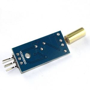 Módulo de sensor de inclinación de Electrónica inteligente, módulo de detección de inclinación de ángulo SW520D dorado con interruptor de bola antivuelco - Product Image 2