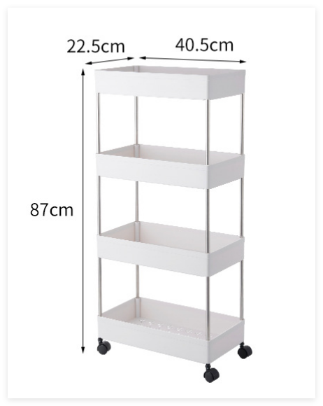Modèle blanc à 4 niveaux de large