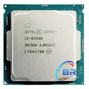 Intel cpu'lar I3-8350k masaüstü CPU LGA 1151 masaüstü 4.0GHz çift çekirdekli 91W CPU işlemci - Product Image 1