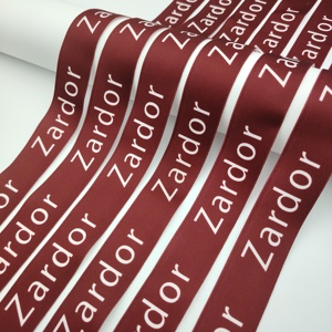 Banda elástica de punto Cinta de correa de cinta elástica Bandas elásticas de nailon de poliéster personalizadas para ropa y ropa interior - Product Image 1