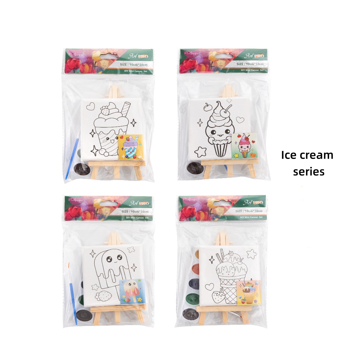 Helado, diseños enviados aleatoriamente.