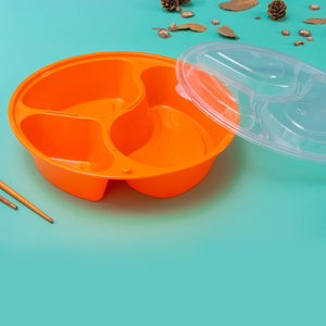 กล่องใส่อาหารหรูหรา ขวดเปล่า กล่องเก็บของ พร้อมช่องแยก 2 3 4 ช่อง สำหรับรีไซเคิลและจัดเก็บ - Product Image 5