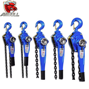 Ambull nhiệm vụ nặng nề 1500kg Hướng dẫn sử dụng đòn bẩy chuỗi khối hoist 3 tấn & 6 tấn vật liệu thép Palăng xích pully balock Palăng xích - Product Image 1