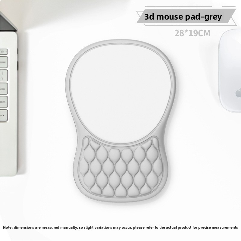3D mouse pad-gray