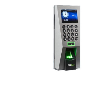 ZK F18 controllo di accesso biometrico della porta TCP/IP sistema di controllo di accesso della carta dell'impronta digitale 125Khz 3,000 dispositivo di presenza del tempo dell'utente