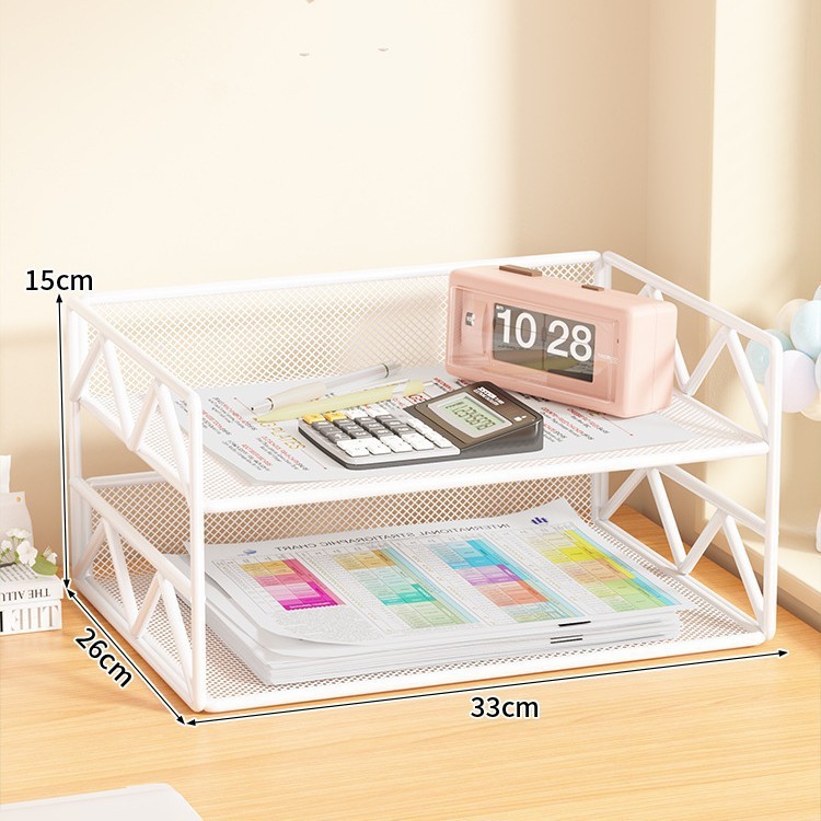 121-H Two-layer white horizontal design