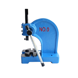 高精度0.5t <span class=keywords><strong>1t</strong></span> 3t 5t乔木冲床工具小冲床手动冲床模切机钢孔冲床