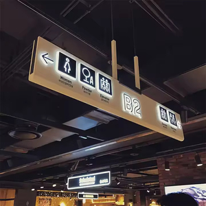 Airport LED Wayfinder Signs for Terminals and Gates with Custom Printable Directional Display Solutions - Product Image 5