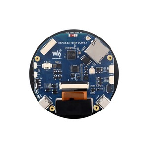 <strong>ESP32</strong>-S3 2.1inch Capacitive Touch Round Display <strong>Development</strong> Board, 480*480, IPS, Supports <strong>WiFi</strong> &amp; <strong>Bluetooth</strong>, <strong>ESP32</strong> With Display - Product Image 5