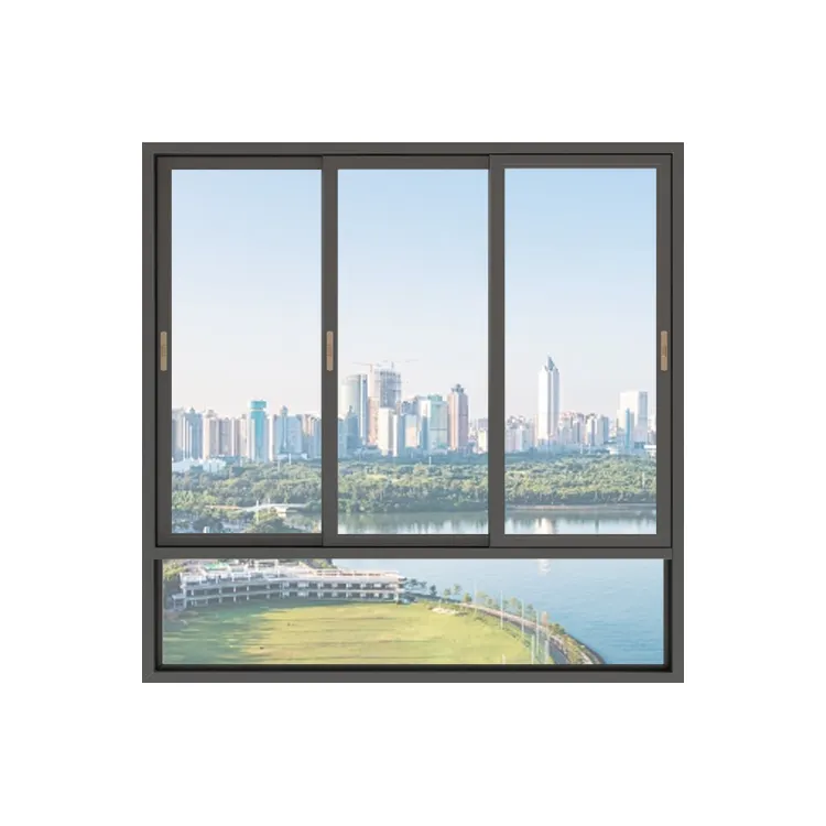 Высокое качество пользовательские двери и окна звукоизоляция водонепроницаемый ПВХ раздвижные окна