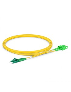 Cable de conexión de fibra óptica de modo único OS2, 9/125um, diseño personalizado para varios entornos interiores, cable dúplex LC/ST/FC/SC - Product Image 2