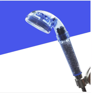 Tout nouveau distributeur de robinet de pommeau de douche à main ABS Dublin économie d'eau spa à ions négatifs 3 fonctions avec filtre pour salle de bain - Product Image 1