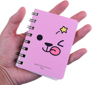 Mini Line Spiral <strong>Notepads</strong> Cartoon Diary Book Tiny <strong>Memo</strong> Pad A7 Cute <strong>Notebook</strong> for Student Gift - Product Image 3