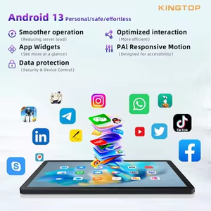 Factory Pantalla táctil de 10,95 pulgadas 4G 4G Llamada Tableta profesional PC Tableta Android para adultos con juego de teclado y mouse - Product Image 6