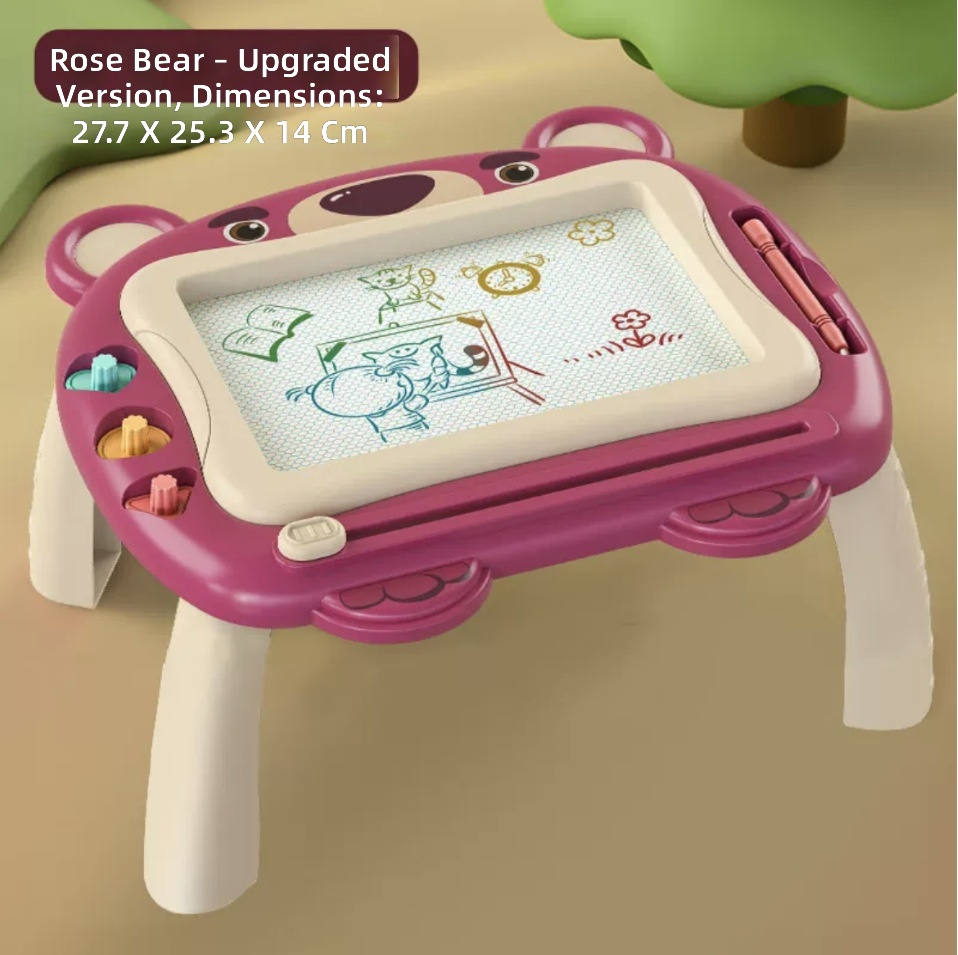 Rose bear magnetic sketchpad legs