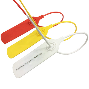 Venta al por mayor de la fábrica Swing etiqueta Loop Cable de bloqueo de diseño de alta calidad única de prendas de vestir de seguridad de plástico sello de etiquetas para ropa - Product Image 3