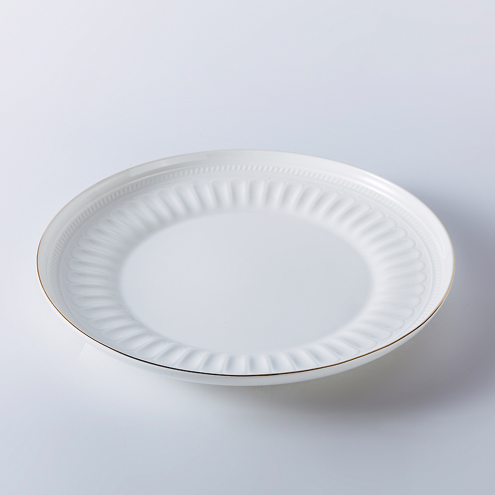 Assiette ronde de 14 pouces