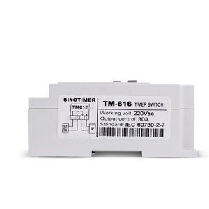 30A Carico 7 Giorni Digitale Programmabile TIMER INTERRUTTORE del Relè di Controllo 220V Din Rail Mount - Product Image 3