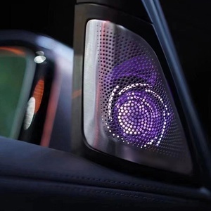 Araba orta kademe hoparlör kapağı ses Tweeter kapak BMW X5 G05 X7 G07 için renkli ortam ışığı - Product Image 6