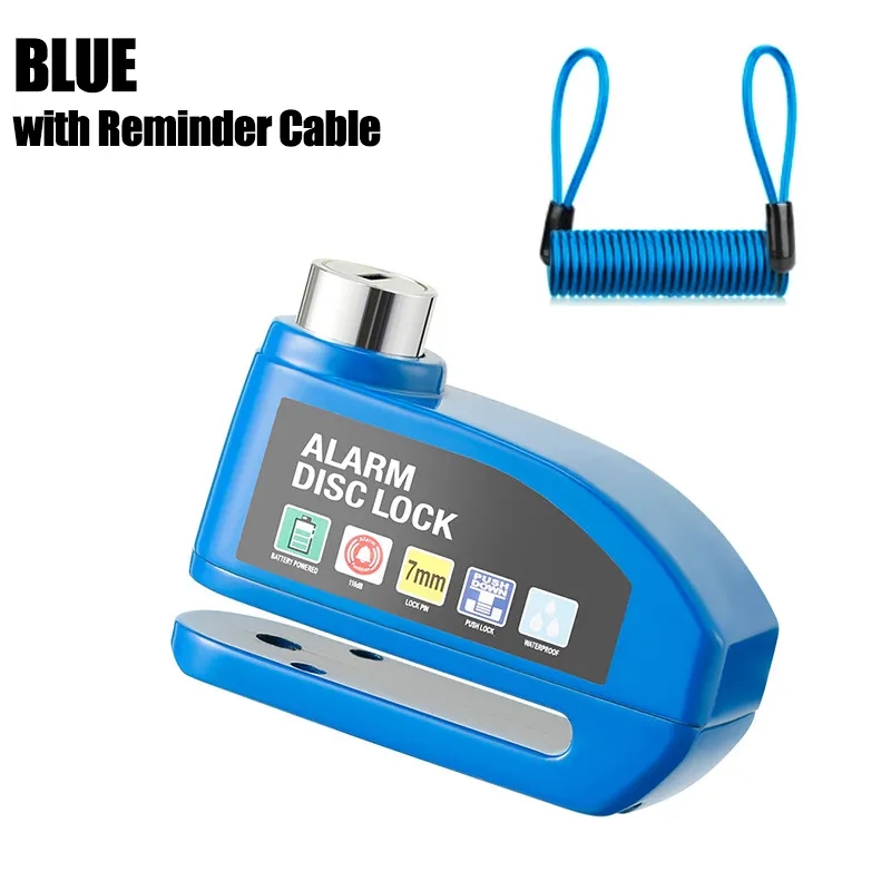 Bleu avec câble de rappel