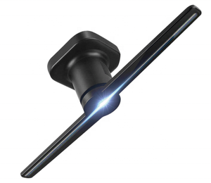 Giwox 42cm tasarım SD kart yükleme içeriği 3D Hologram reklam LED Fan SD kontrolü ile 42cm 3D reklam ekranı projektör - Product Image 6