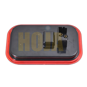 5.3 X3.4 Inch Rectangular LED Tail Light With Neon Glow, STOP/TAIL/TURN 12V/<strong>24V</strong> LED Rear <strong>Lamp</strong> for Truck Trailer SAE/DOT/FMVSS108 - Product Image 6