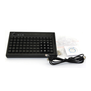 PS/2 + USB Dual Interface Membrane 78 Keys <strong>Programming</strong> POS <strong>Keyboard</strong> with MSR KB78M-S - Product Image 4