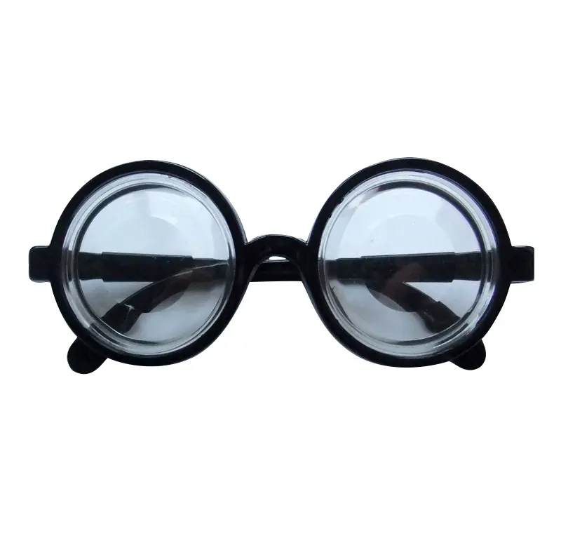 Mujeres Hombres Halloween divertidas gafas locas plástico precio barato Bookworm Halloween fiesta gafas