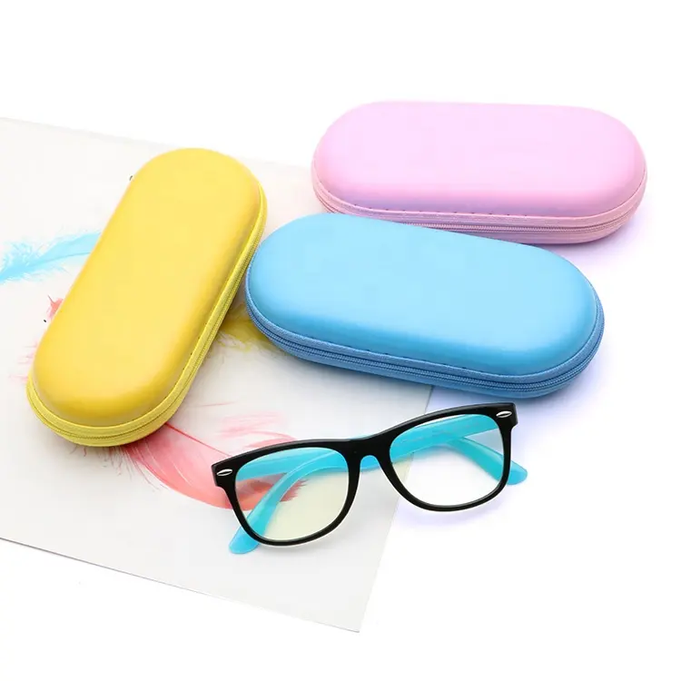 Estuches de gafas para niños, caja de juguetes para niños, bonita, barata, lista para enviar