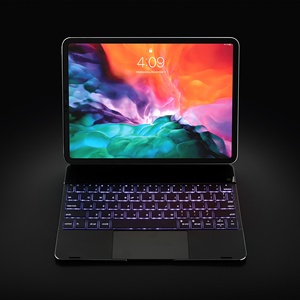 可折叠智能无线键盘，带触摸板磁性魔术蓝牙无线键盘适用于iPad Pro 11英寸 - Product Image 4