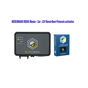 Original Alientech KESS V3 KESS3 versión maestra ECU TCU herramienta de programación OBD-Bench-Boot LCV protocolo Analizador de motor para coche