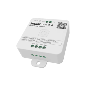 SP638E SPI RGB светодиодный контроллер DC 5-24 В 600 пиксель Dream Color Strip световой умный синий зуб музыкальный диммер 2,4G RB3 пульт дистанционного управления RC3 панель - Product Image 3
