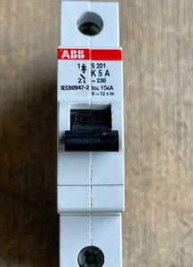 Nuovo e originale Plc S201 K5A IEC609472 interruttore di programmazione 1 polo 5A PLC Controller - Product Image 2