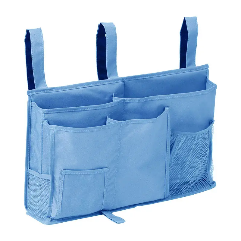 8 जेब बिस्तर चायदान फांसी भंडारण आयोजक बच्चे घुमक्कड़ पालना फांसी बैग बिस्तर बेडसाइड भंडारण बैग