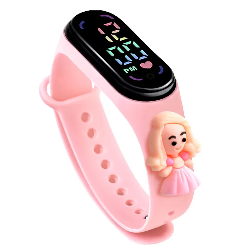 Bambini Touchscreen impermeabile Smart Watch Led bracciale nuovo orologio regalo del mese Silicone studenti delle scuole secondarie primarie bambini