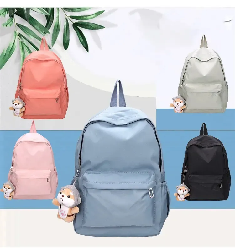 Gran oferta, nueva mochila de nailon con estilo personalizada, mochila para adolescentes, mochilas escolares diferentes, mochila de moda para chico y chica, modelo