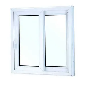 Frosted Transparent Upvc/Pvc <strong>Small</strong> Arch Double Glazed Slider Sliding Glass 3 Tracks Sliding <strong>Windows</strong> for Home - Product Image 5