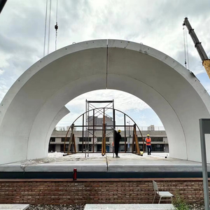 Sürdürülebilir beton çözümleri UHPC beton prefabrik cephe paneli kaplama sistemi - Product Image 1