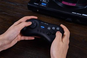 8 Sega 81CA Sega 2.4G kablosuz Gamepad için Sega Genesis Mega sürücü analog Mega SG oyun konsolu oyun denetleyicisi Joystick Joypad - Product Image 4