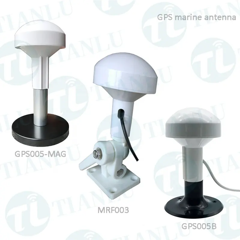 Glonass-antena Marina Gps activa, antena marina con diferentes métodos de instalación, tornillo/base marina o base magnética, 1575,42 Mhz de alta ganancia