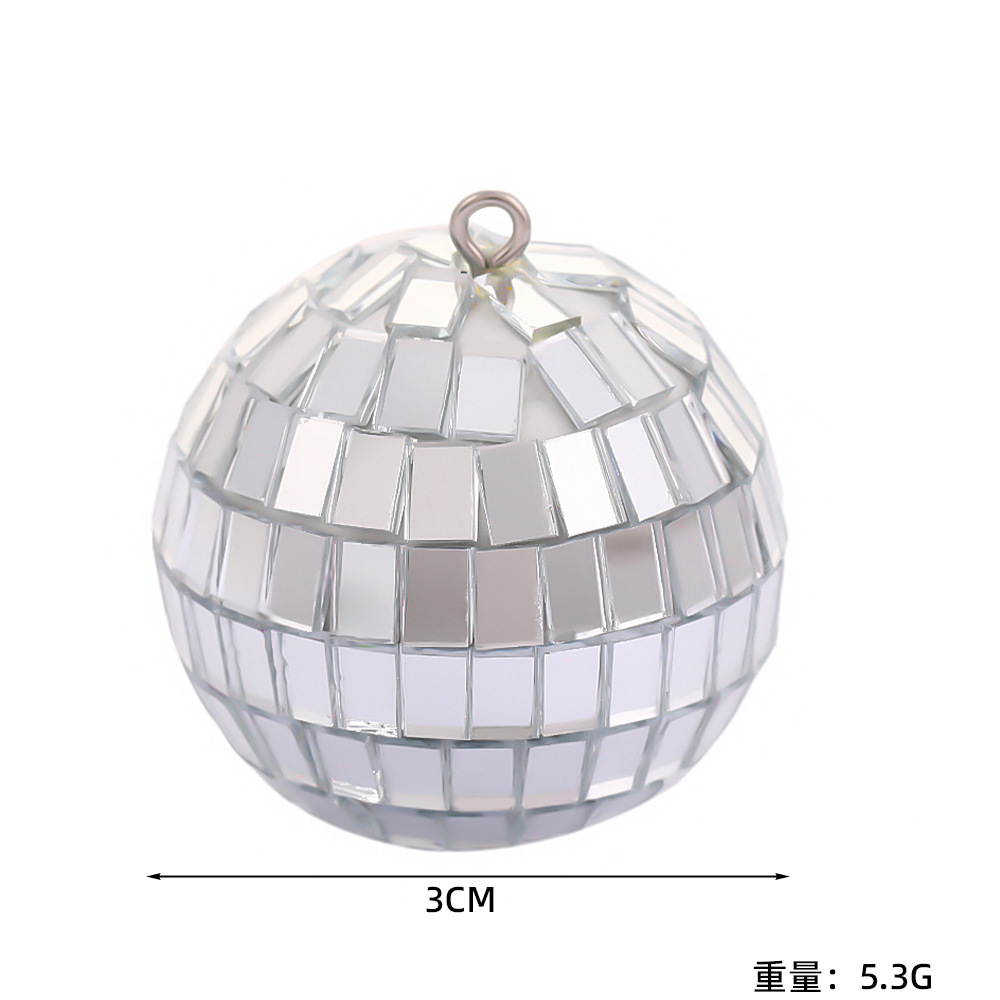 Clou corne de mouton argenté 3cm