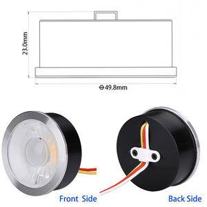 בנורי 6w יחיד cct תקרה חכמה נשקפת נדלק לבן <span class=keywords><strong>dali</strong></span> knx loxone 24v <span class=keywords><strong>dimmer</strong></span> מיני cob mr16 זרקור אור הזרקורים - Product Image 3