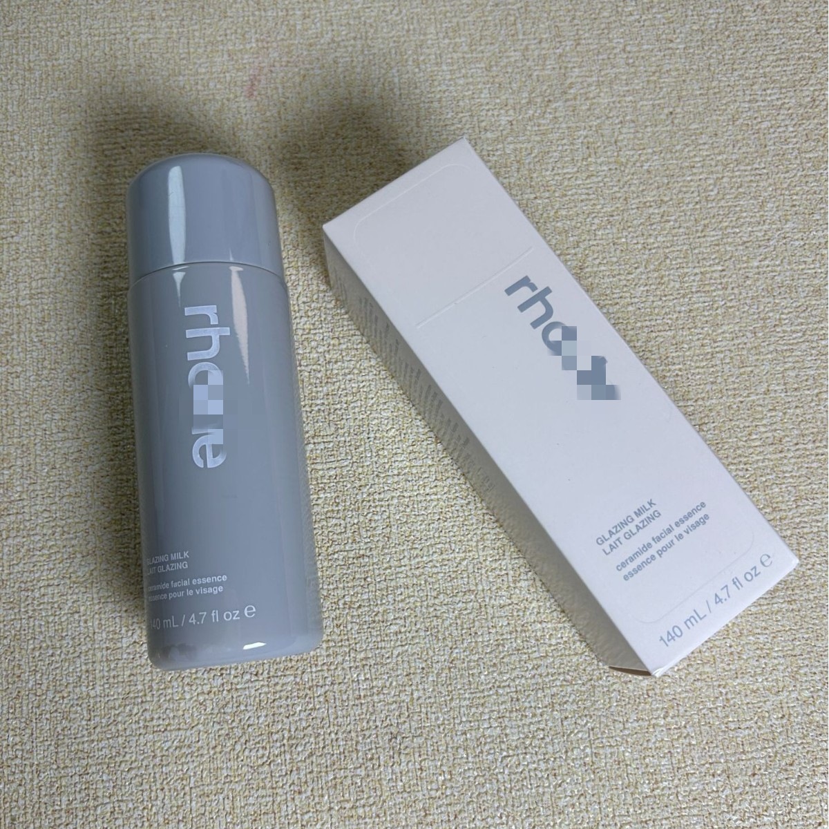 Lotion à l'essence de lait