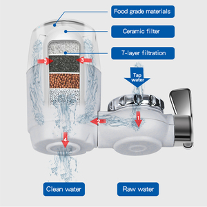<strong>Small</strong> Residential Water Tap <strong>Filter</strong> Manual Activated Carbon Purifier for Household Use Water Faucet Water Purifier - Product Image 3